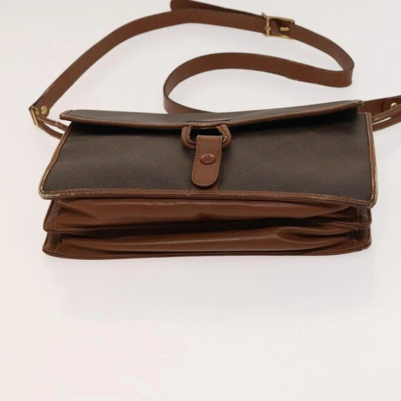 BALLY Bag PVC Canvas 3Set Black Brown gray Auth bs24711 - Picture 14 of 16